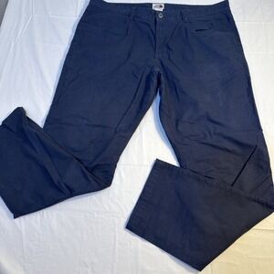 PANTS North Face MENS 40X31 NAVY Chino Nylon Blend Stretch Hike Hiking